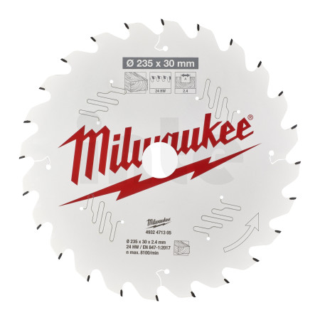MILWAUKEE CSB P W 235 x 30 x 2.4 x 24ATB 4932471305