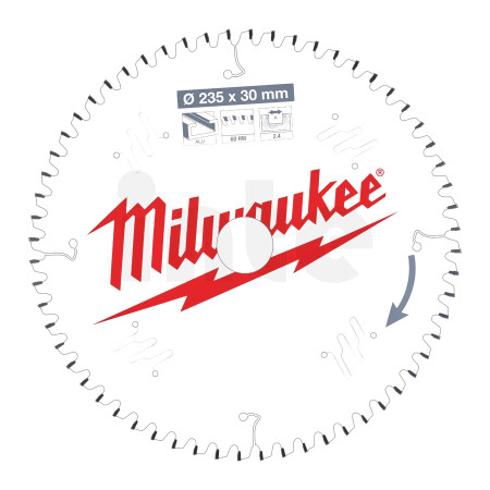 MILWAUKEE CSB P Alu235 x 30 x 2.4 x 60TF 4932471309