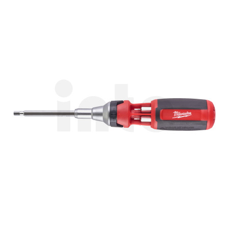MILWAUKEE 9 v 1 kompaktní ráčnový multibitový šroubovák - hex 4932471599