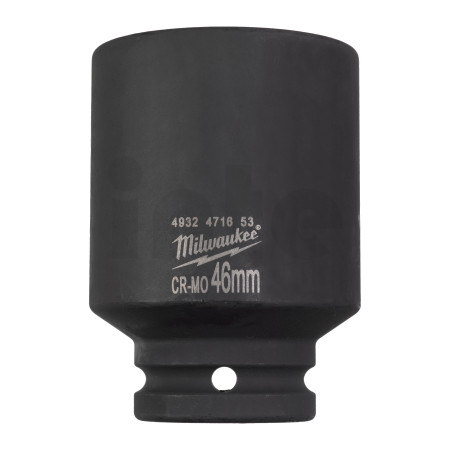 MILWAUKEE Průmyslové hlavice Shockwave 3/4" HEX 46mm prodloužené 4932471653
