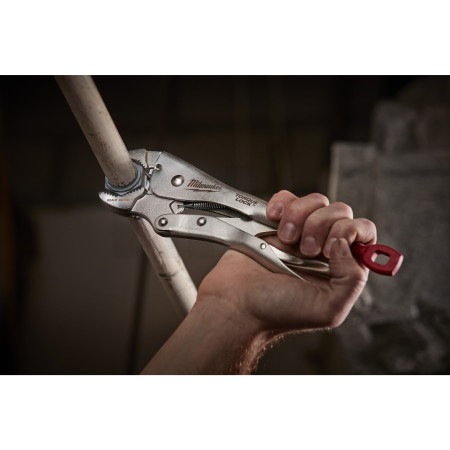 MILWAUKEE Samosvorné kleště 10" MAXBITE TORQUE LOCK se zakřivenými čelistmi 4932471729