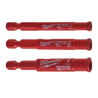 MILWAUKEE sada Diamond Max vrtáků na obklady a dlažby 3 ks 4932498368