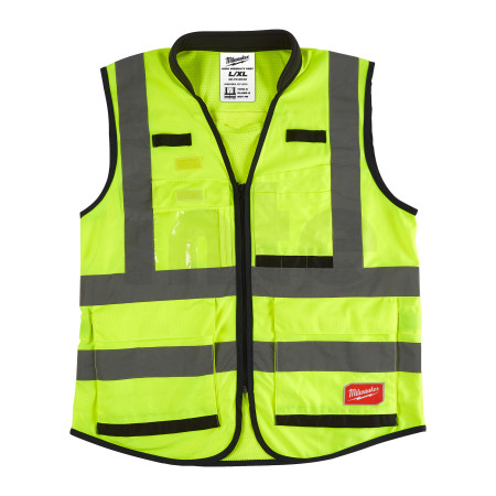 MILWAUKEE Výstražná vesta s vysokou viditelností Premium žlutá - L/XL 4932471896