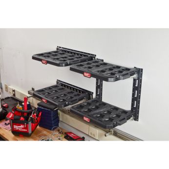 MILWAUKEE Sada regálového systému PACKOUT™ (2 police + E-track) 4932472127