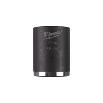 MILWAUKEE Průmyslová hlavice Shockwave ⅜ ″ HEX  22 mm krátká 4932478020
