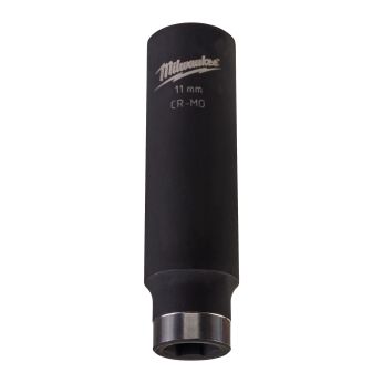 MILWAUKEE Průmyslové hlavice SHOCKWAVE™ IMPACT DUTY ⅜″ HEX 11 mm prodloužené 4932478023