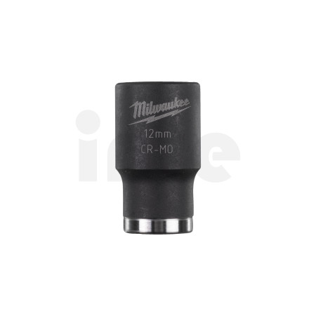 MILWAUKEE Průmyslové hlavice Shockwave 1/2" HEX 12mm krátké 4932478037