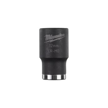 MILWAUKEE Průmyslové hlavice Shockwave 1/2" HEX 12mm krátké 4932478037