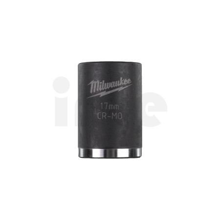MILWAUKEE Průmyslová hlavice SHOCKWAVE™ IMPACT DUTY ½″ HEX 17 mm krátká 4932478042