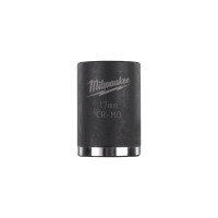 MILWAUKEE Průmyslová hlavice SHOCKWAVE™ IMPACT DUTY ½″ HEX 17 mm krátká 4932478042