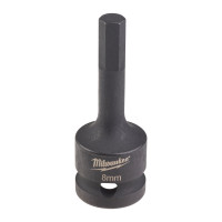 MILWAUKEE Průmyslová hlavice HEX 1/2" na HEX 8 mm 4932478065