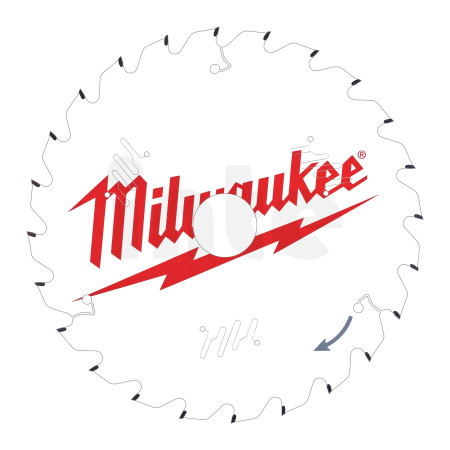 MILWAUKEE CSB TS W 210 × 30 × 1,9 × 24 ATB 4932478095
