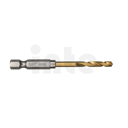 MILWAUKEE Vrtáky do kovu RED HEX - SHOCKWAVE HSS-G TiN, 4 - 10 ks 4932478178