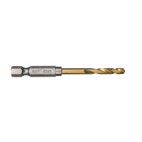 MILWAUKEE Vrtáky do kovu RED HEX - SHOCKWAVE HSS-G TiN, 4 - 10 ks 4932478178