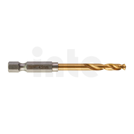 MILWAUKEE Vrtáky do kovu RED HEX - SHOCKWAVE HSS-G TiN, 4,5 - 10 ks 4932478179