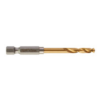 MILWAUKEE Vrtáky do kovu RED HEX - SHOCKWAVE HSS-G TiN, 4,5 - 10 ks 4932478179