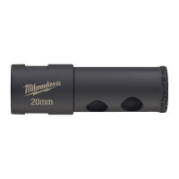 MILWAUKEE Diamantový vrták pro suché vrtání M14 Diamond Max ∅ 20 x 68 mm 4932478277