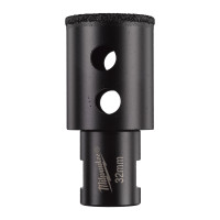 MILWAUKEE Diamantový vrták pro suché vrtání M14 Diamond Max ∅ 32 x 68 mm 4932478279