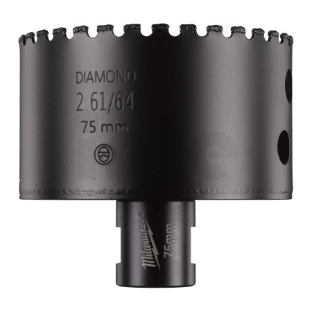 MILWAUKEE Diamantový vrták pro suché vrtání M14 Diamond Max ∅ 75 x 68 mm 4932478286