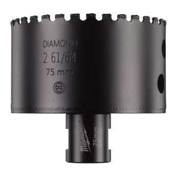 MILWAUKEE Diamantový vrták pro suché vrtání M14 Diamond Max ∅ 75 x 68 mm 4932478286