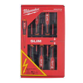 MILWAUKEE Tri-Lobe VDE Screwdrivers Šroubovák Tri-Lobe VDE PZ sada - 7 ks 4932478738