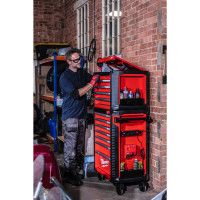 MILWAUKEE STC30-1 30˝ / 78 cm dílenská ocelová skříň se 4 zásuvkami a horní nástavbou 4932478850