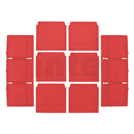 MILWAUKEE Přepážky pro boxy PACKOUT 2 x zásuvky 4932479105