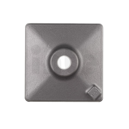 MILWAUKEE Pěchovací deska pro použití se stopkou pro pěchovací desky a pemrlice K-Hex 21mm, 120 x 120 mm 4932479220