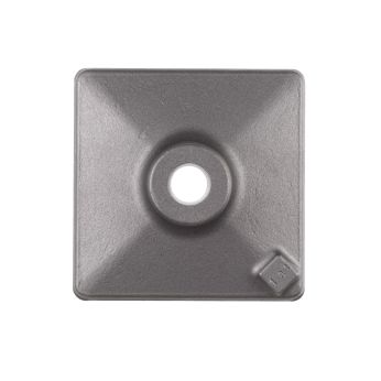 MILWAUKEE Pěchovací deska pro použití se stopkou pro pěchovací desky a pemrlice K-Hex 21mm, 120 x 120 mm 4932479220