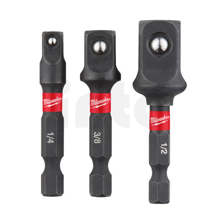 MILWAUKEE SHOCKWAVE™ IMPACT DUTY sada adaptérů 3 ks 4932479228
