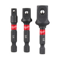 MILWAUKEE SHOCKWAVE™ IMPACT DUTY sada adaptérů 3 ks 4932479228