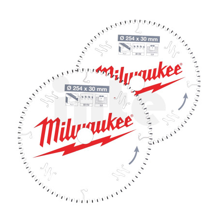 MILWAUKEE 254 x 30 mm Dvojité balení 2 ks 4932479576