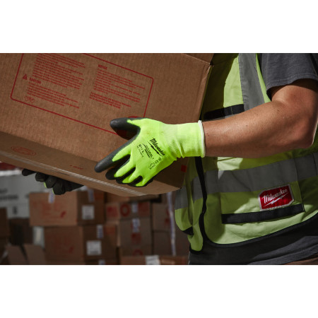 MILWAUKEE Rukavice Hi-Vis Cut Cut A - 8/M - 1 pár 4932479917