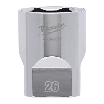 MILWAUKEE 1/2˝ nástrčný klíč - 26 mm 4932480024