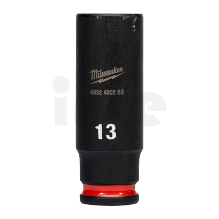 MILWAUKEE Průmyslové hlavice Shockwave 1/4" HEX 13mm dlouhé 4932480262
