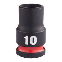 MILWAUKEE Průmyslové hlavice Shockwave 3/8" HEX 10 mm krátké 4932480267