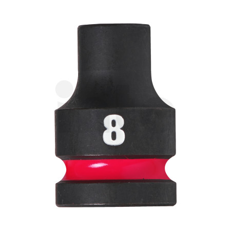 MILWAUKEE Průmyslová hlavice Shockwave 1/2" HEX 8 mm krátká 4932480302