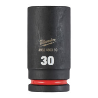 MILWAUKEE Průmyslové hlavice Shockwave 3/4" HEX 30mm dlouhé 4932480389