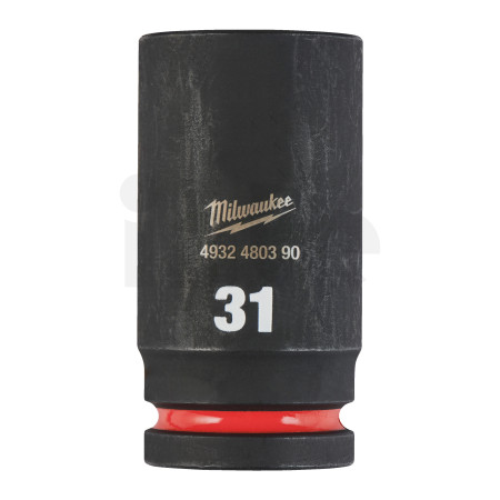 MILWAUKEE Průmyslové hlavice Shockwave 3/4" HEX 31mm dlouhé 4932480390