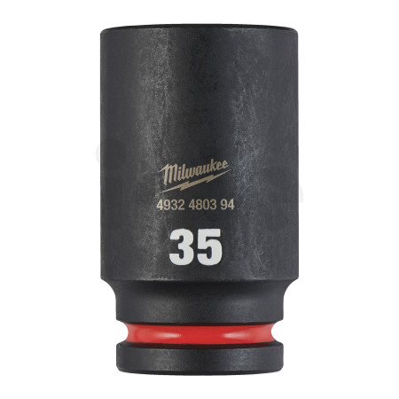 MILWAUKEE Průmyslové hlavice Shockwave 3/4" HEX 35mm dlouhé 4932480394