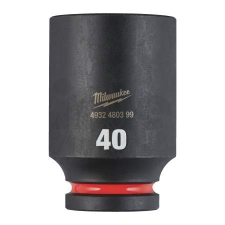 MILWAUKEE Průmyslové hlavice Shockwave 3/4" HEX 40mm dlouhé 4932480399