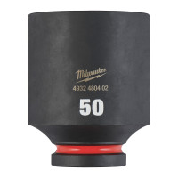 MILWAUKEE Průmyslové hlavice Shockwave 3/4" HEX 50mm dlouhé 4932480402