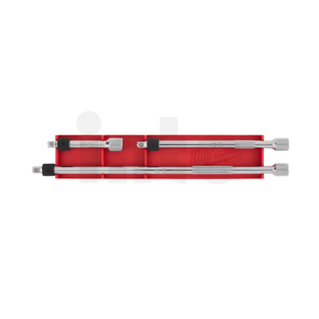MILWAUKEE 1/4" sada zajišťovacích prodl.ch nástavců 1/4˝ 4932480643