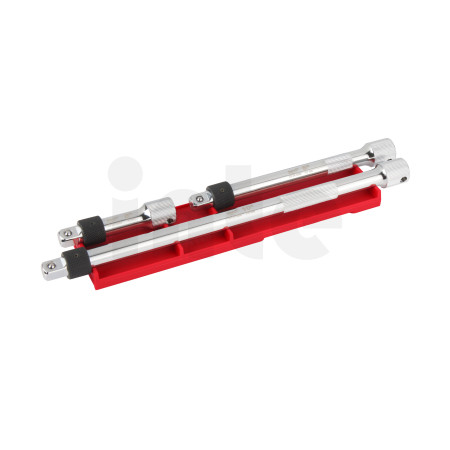 MILWAUKEE 3/8" 3ks sada zajišťovacích prodlužovacích nástavců 4932480644