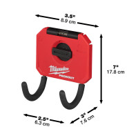 MILWAUKEE PACKOUT malý zahnutý univerzální háček 4932480705