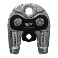MILWAUKEE Lisovací čelisti J12-M15 GEBERIT 4932480880