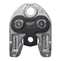 MILWAUKEE Lisovací čelisti J18-M18 GEBERIT 4932480887