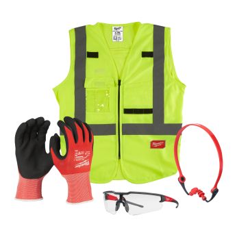 MILWAUKEE Ochranné pomůcky PPE KIT - Sada pro stavbu 4932492063