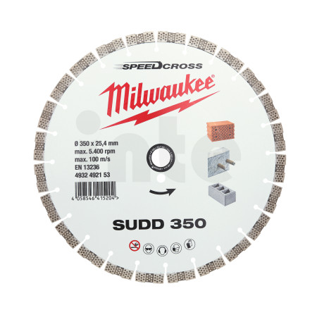 MILWAUKEE Kotouč SUDD 350 mm 4932492153
