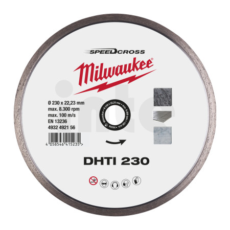 MILWAUKEE Kotouč Speedcross DHTI 230 mm 4932492156